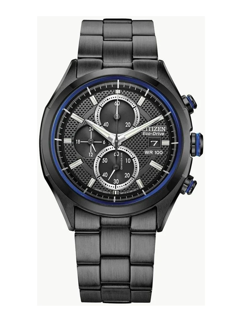 Black Stainless Steel Sport Watch