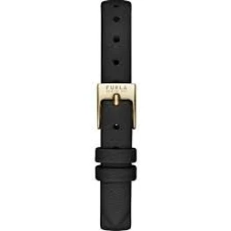 Black Leather Dress Watch