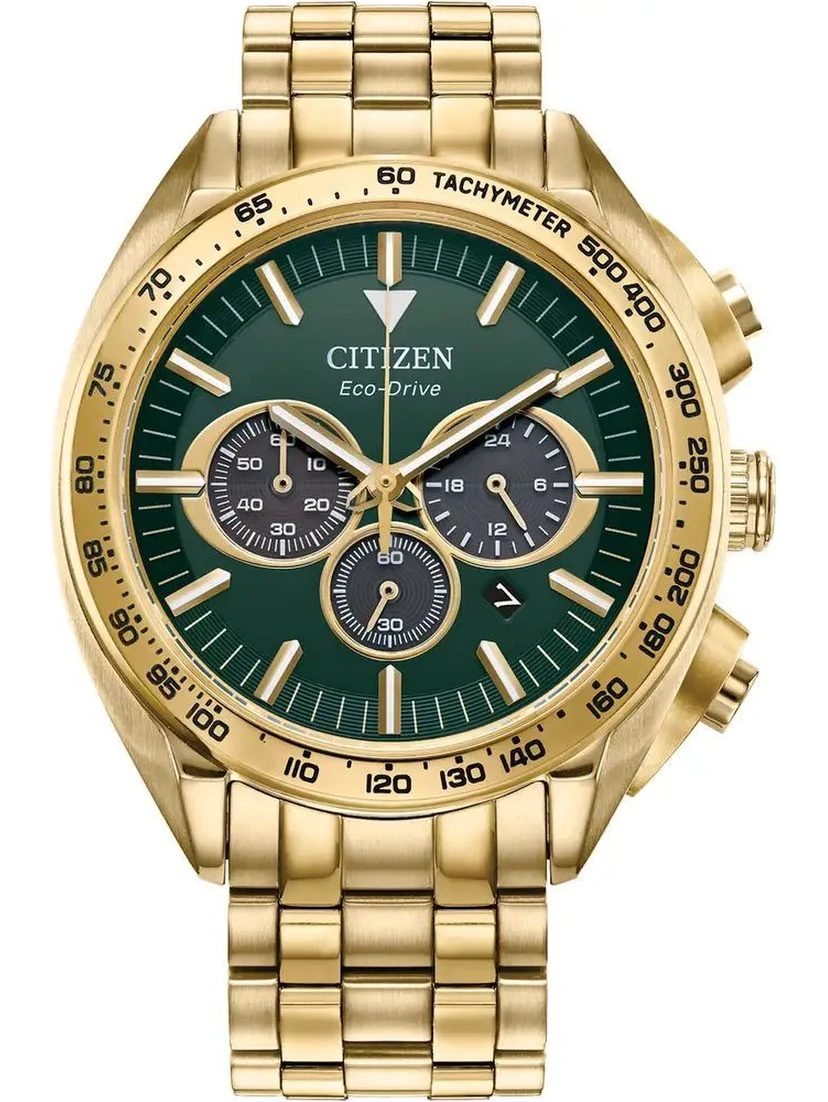 ساعة يد رسمية من الفولاذ المقاوم للصدأ الذهبي