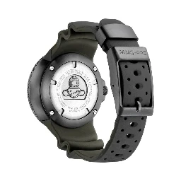 Black Rubber Sport Watch