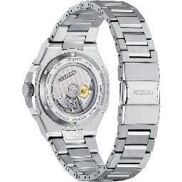 Gray Stainless Steel Dress Watch