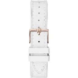 White Synthetic Dress Watch