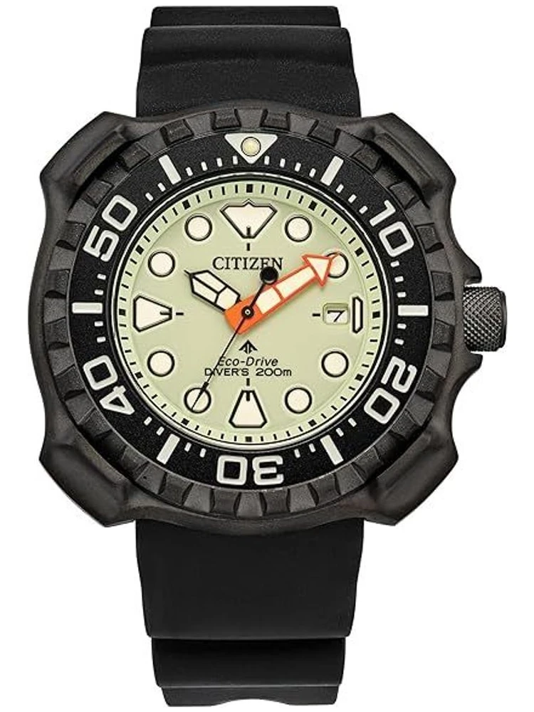 Black Polyethylene Sport Watch