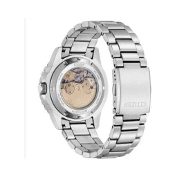 Gray Stainless Steel Dress Watch