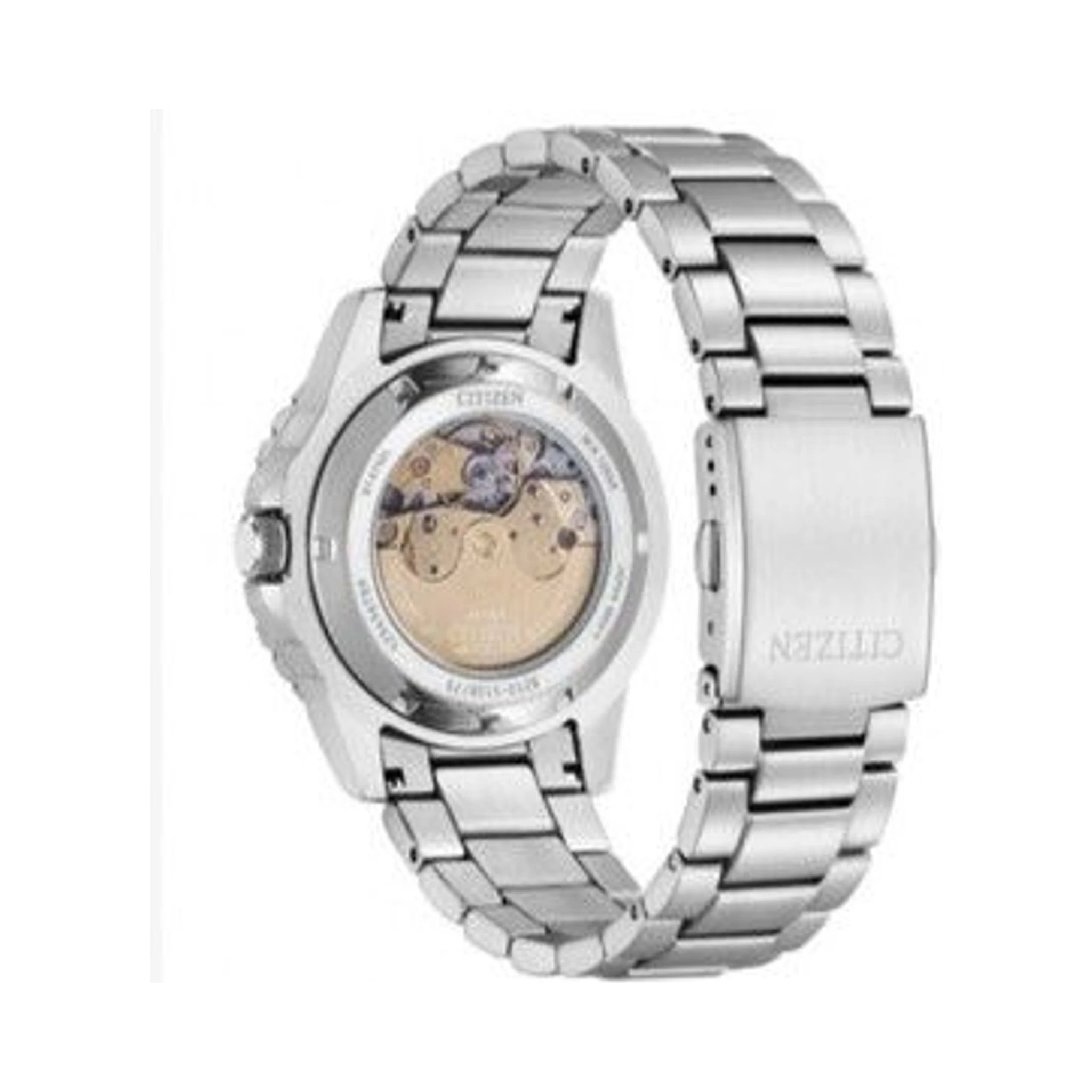 Gray Stainless Steel Dress Watch