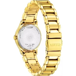 Gold Stainless Steel Dress Watch