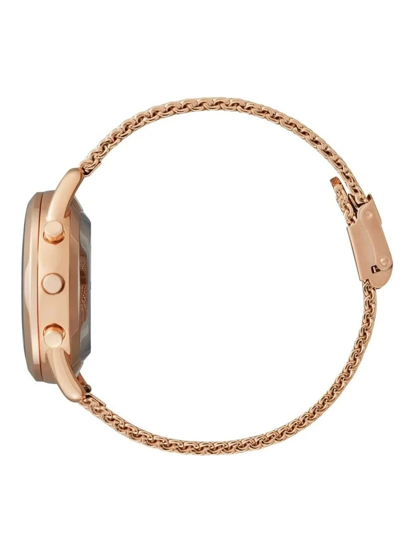 Gold Stainless Steel Dress Watch