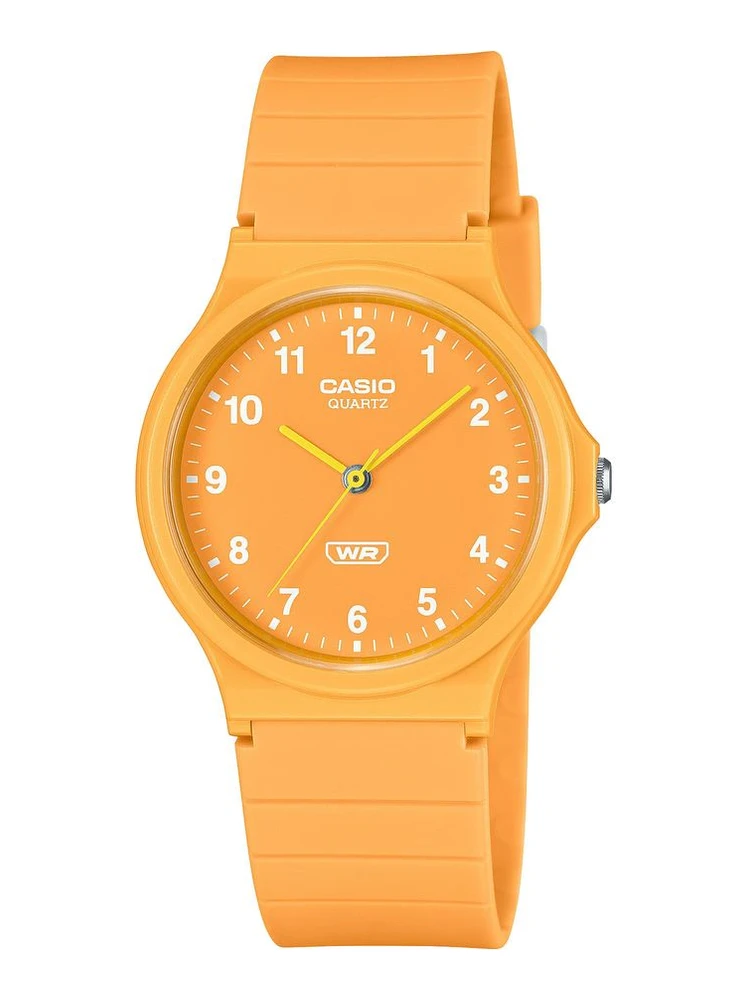 Orange Resin Sport Watch