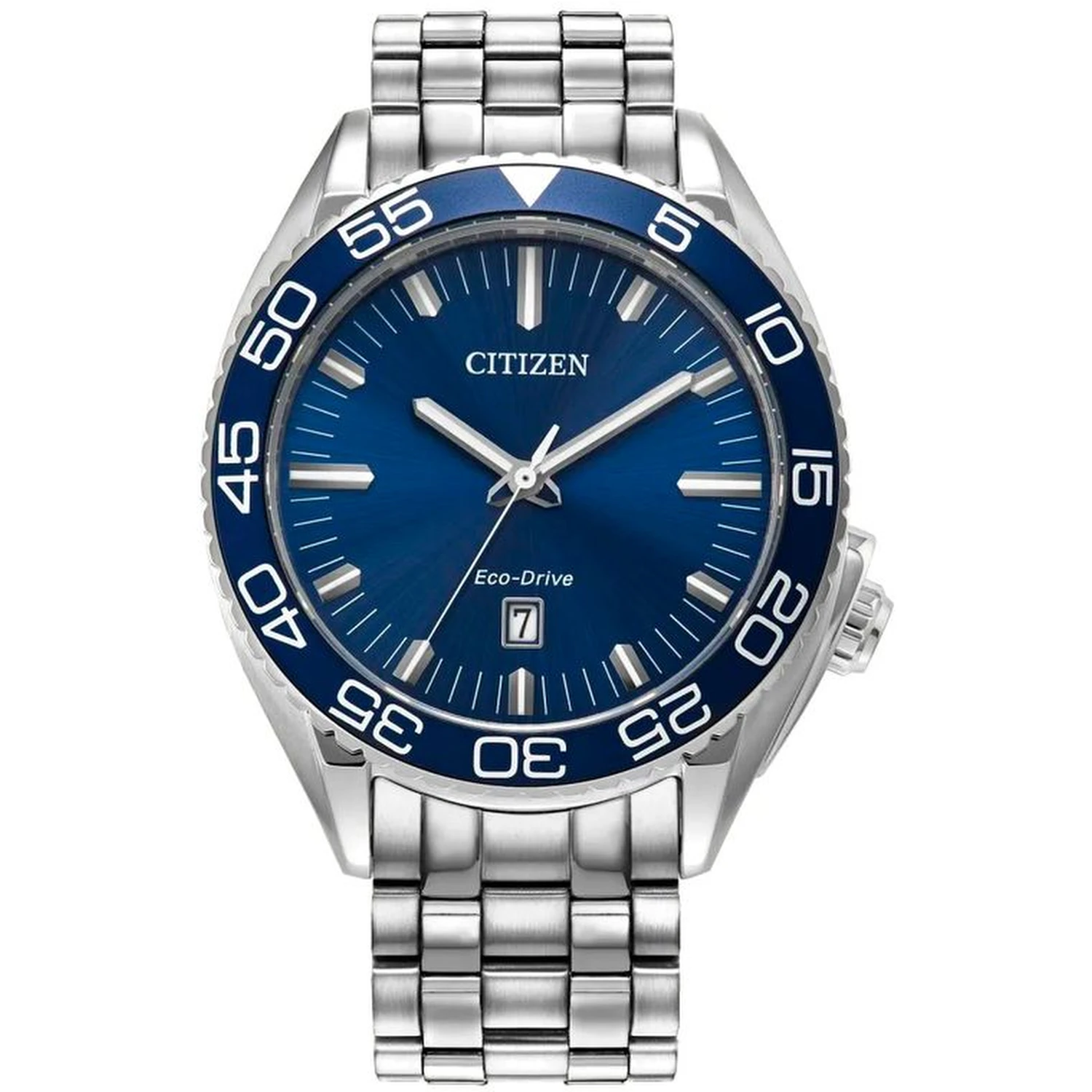 Gray Stainless Steel Dress Watch
