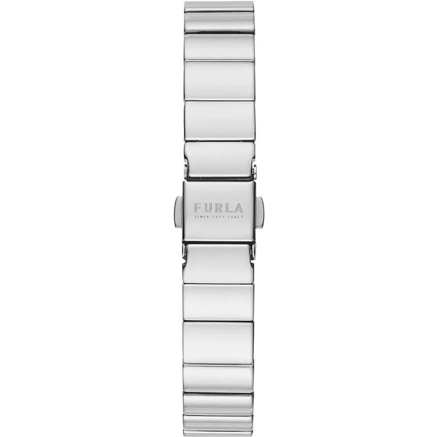 Gray Stainless Steel Dress Watch