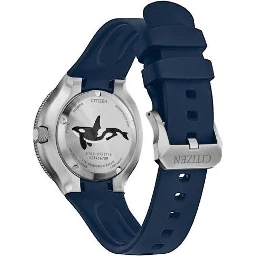 Blue Resin Sport Watch