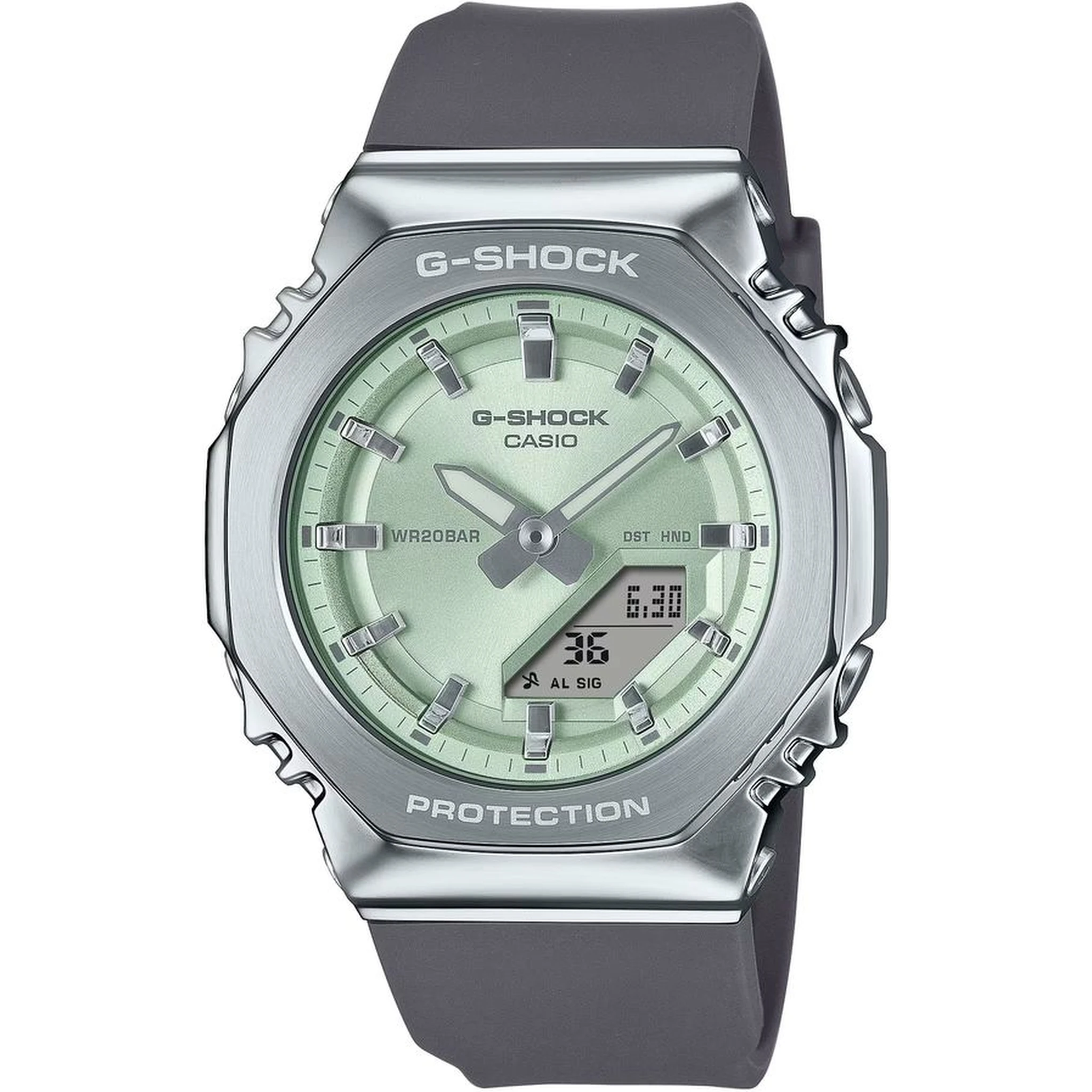 Gray Resin Sport Watch