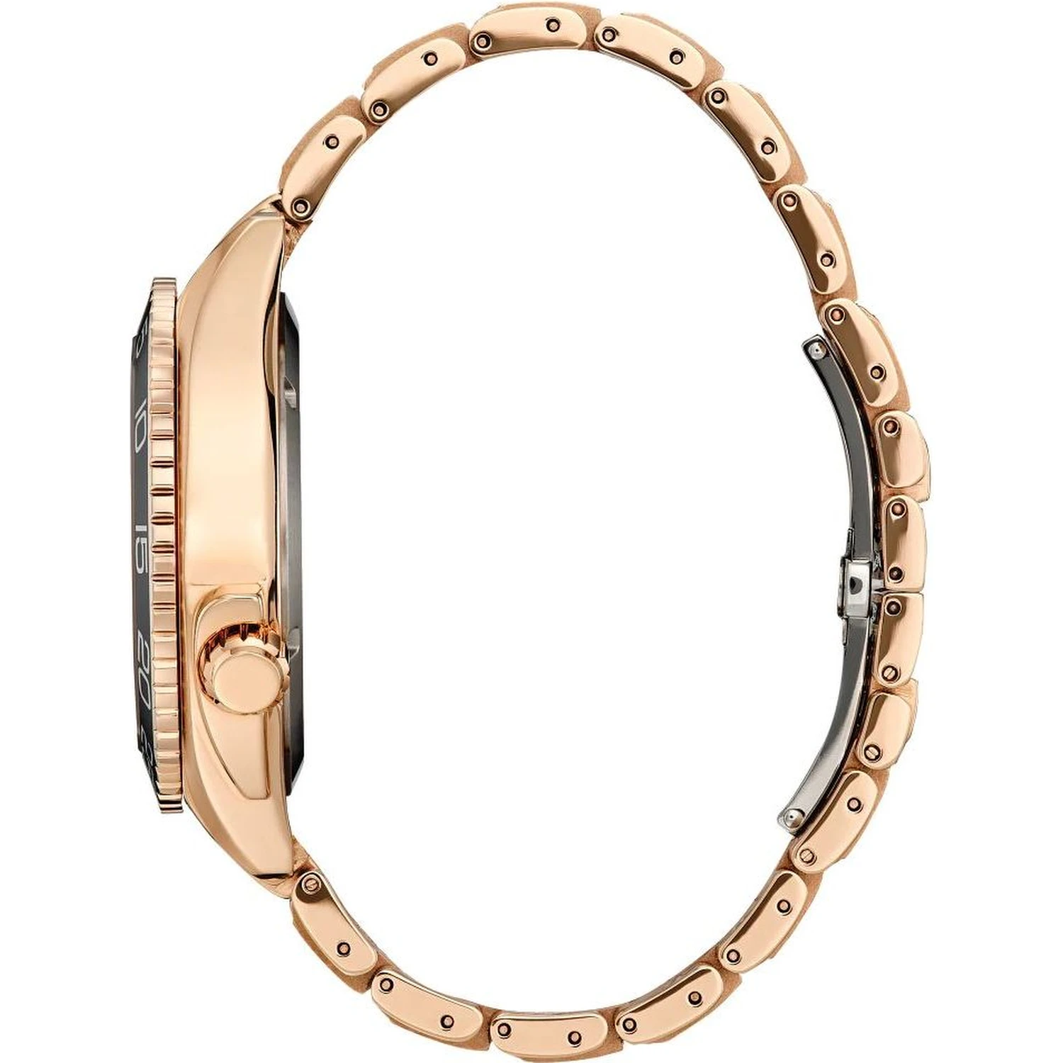 Gold Stainless Steel Dress Watch
