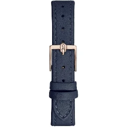 Blue Leather Dress Watch