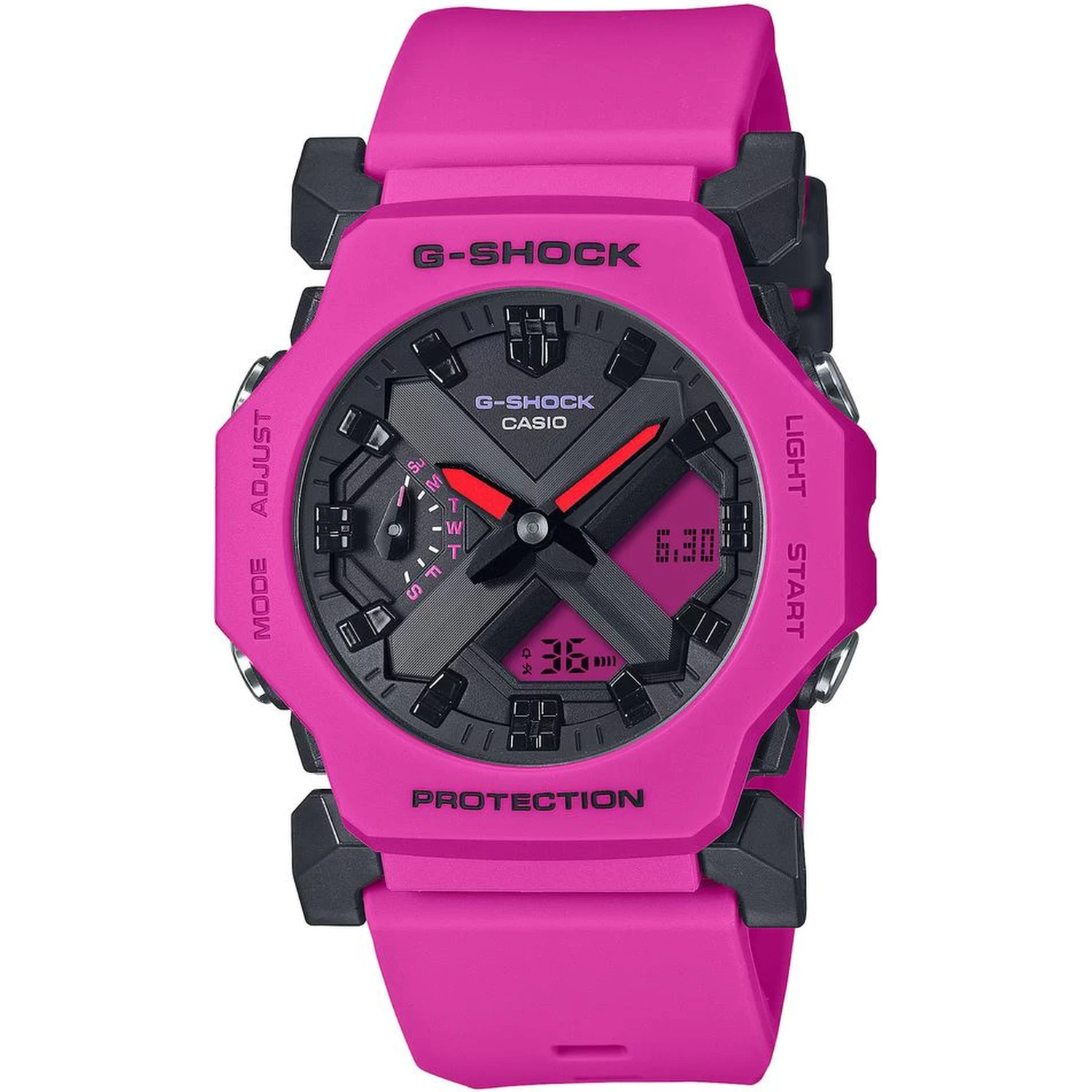 Multicolor Resin Sport Watch