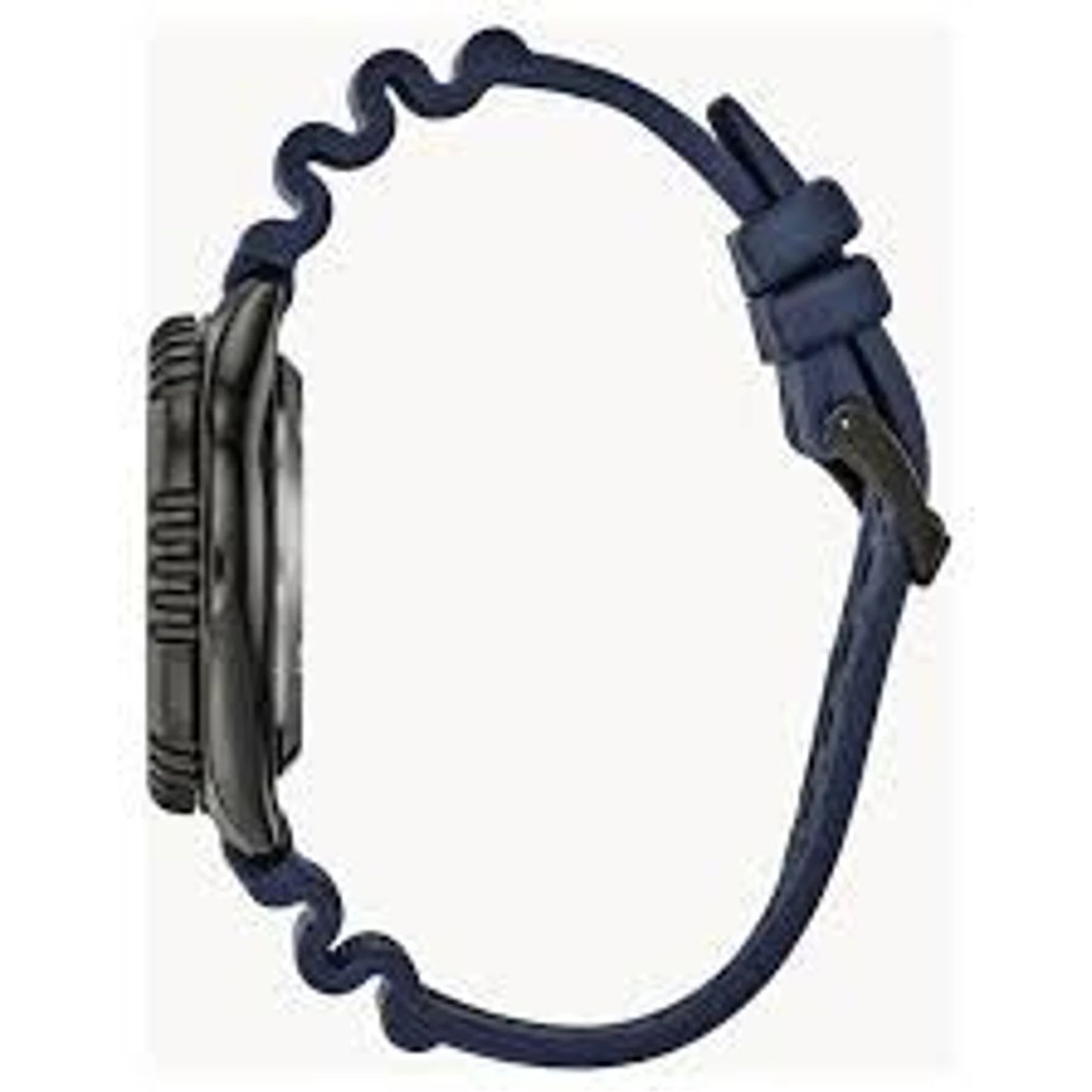 Blue Polyethylene Sport Watch