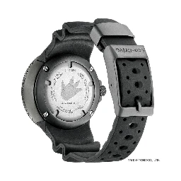 Black Rubber Sport Watch
