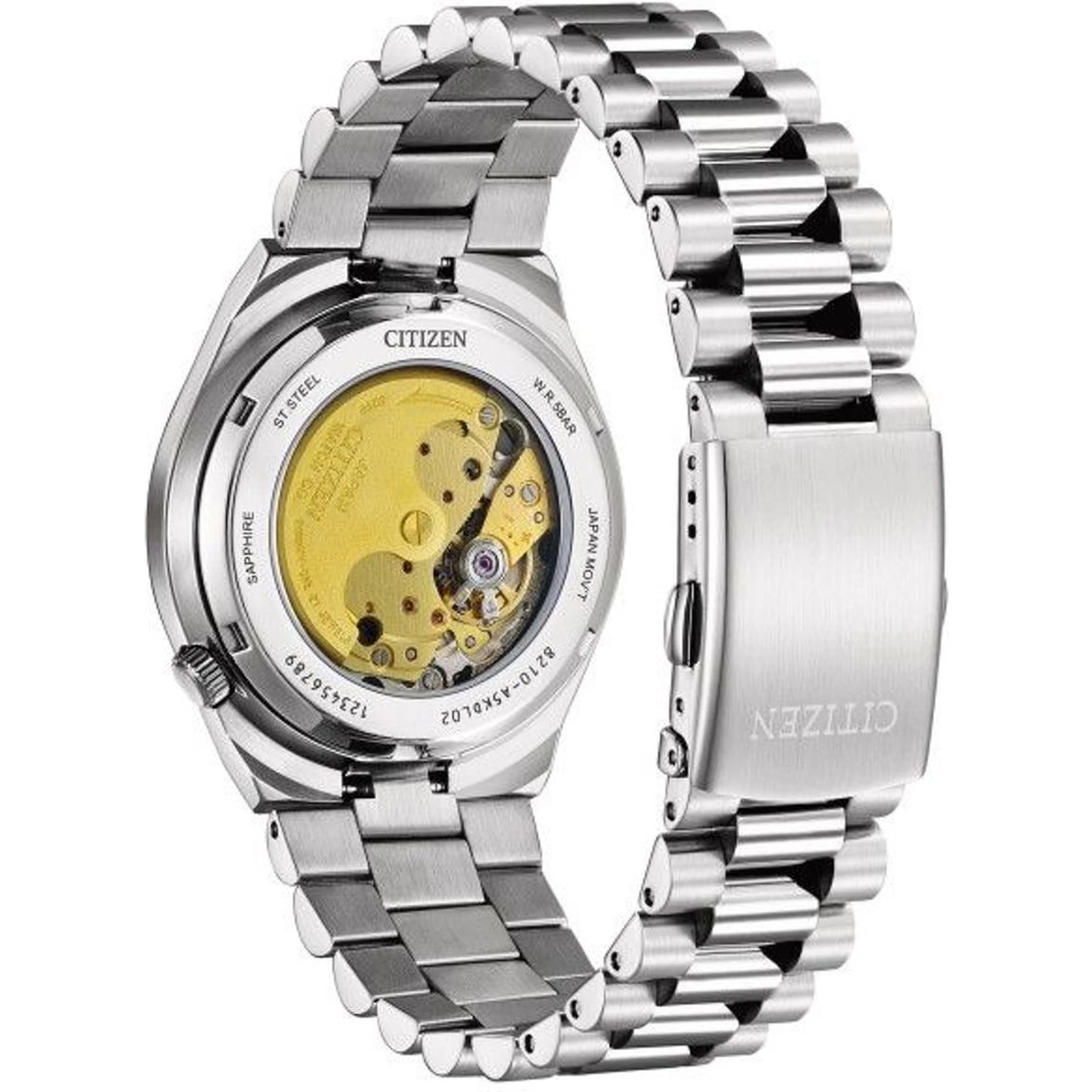 ساعة يد رسمية من الفولاذ المقاوم للصدأ الرمادي