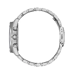 ساعة رياضية من الفولاذ المقاوم للصدأ الرمادي