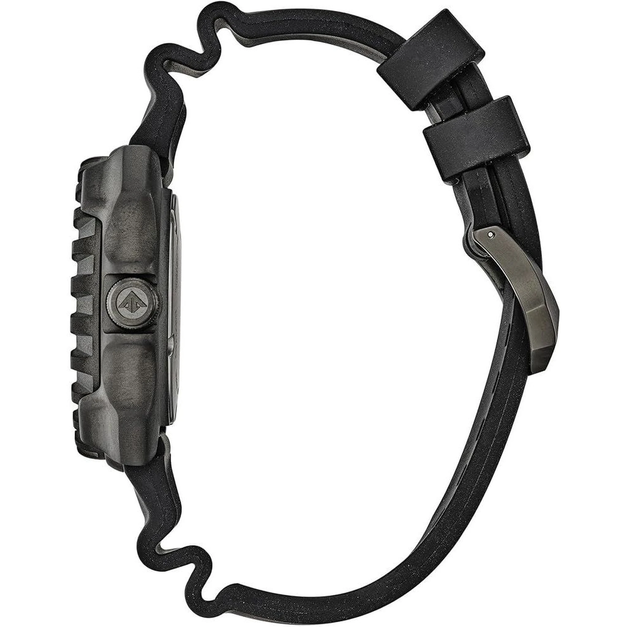 Black Polyethylene Sport Watch