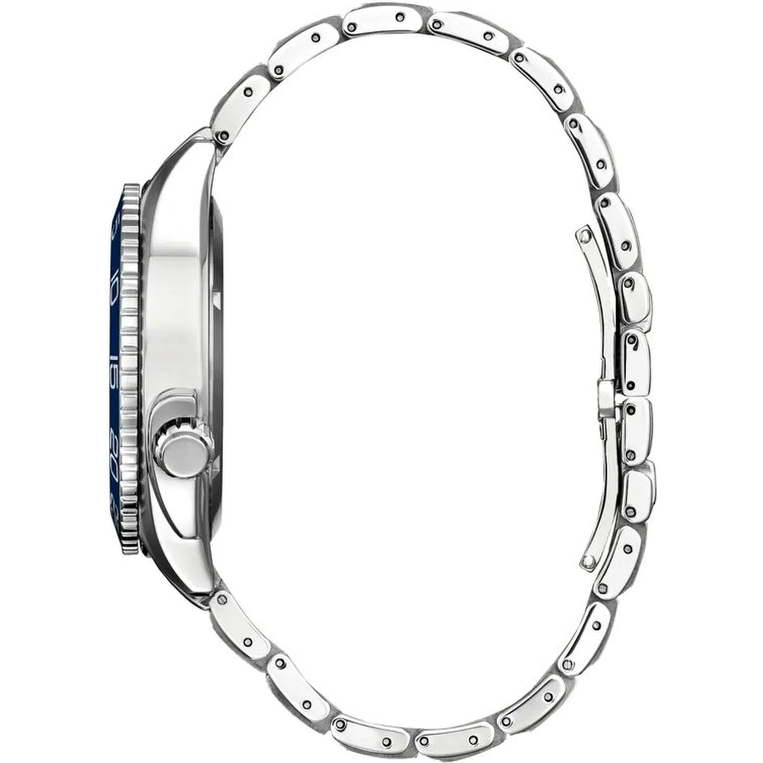 Gray Stainless Steel Dress Watch