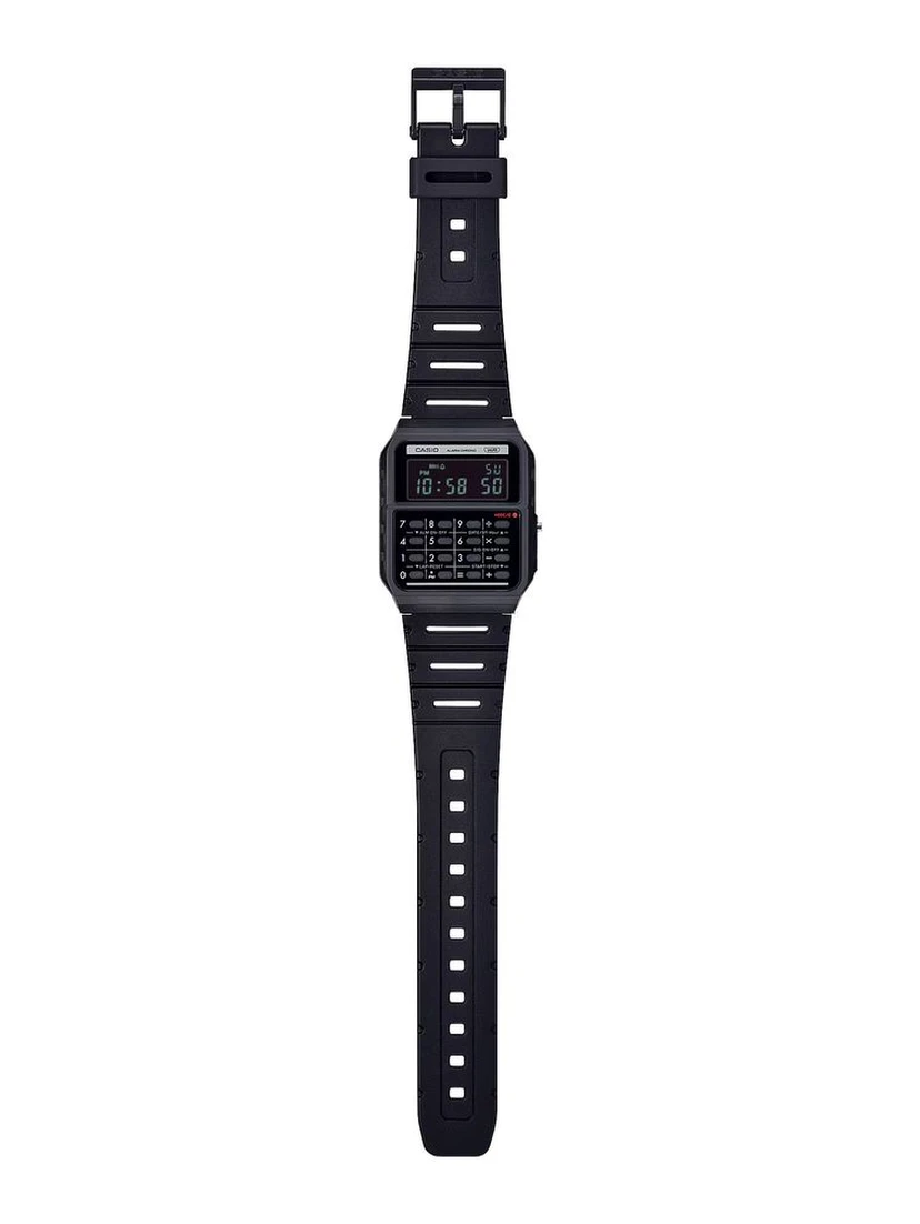 Black Resin Digital Watch