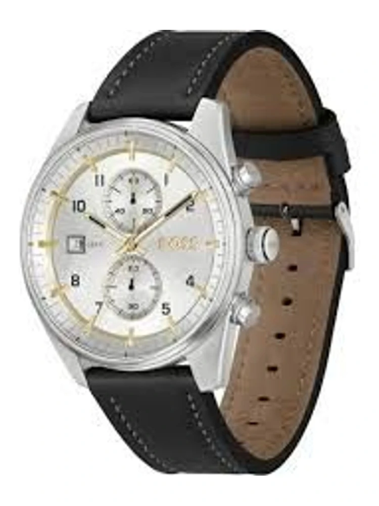 Black Leather Dress Watch alternative