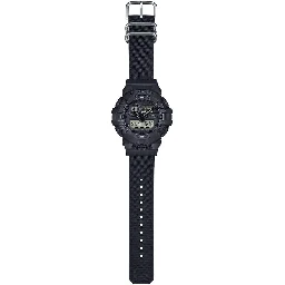 Black Resin Sport Watch