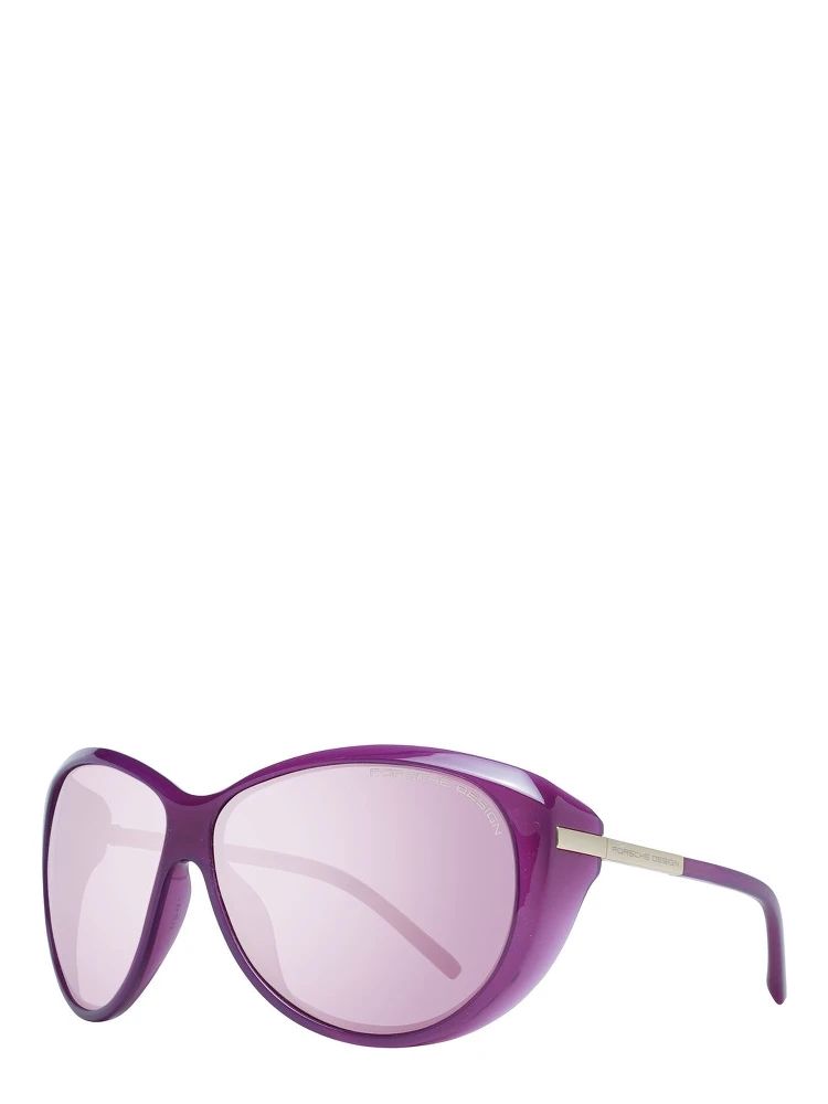 Purple Polyamide Sunglasses