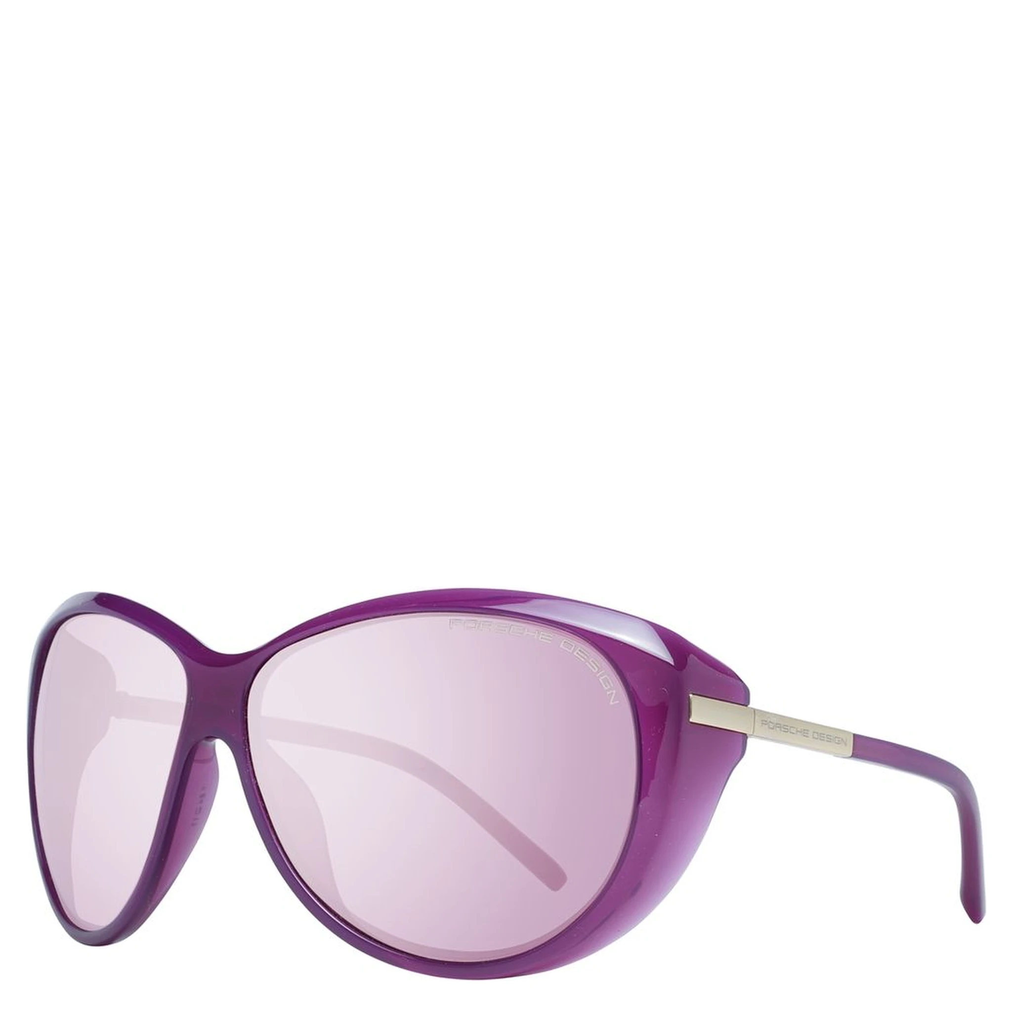 Purple Polyamide Sunglasses