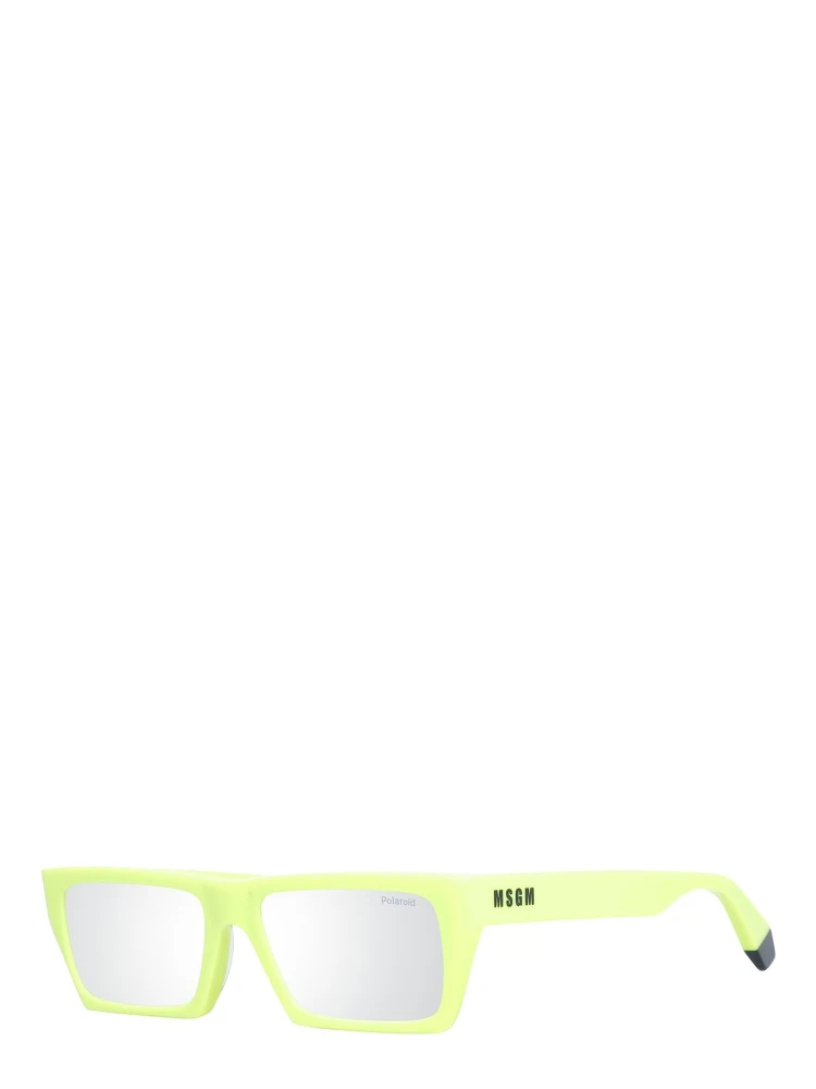 Yellow Acetate Sunglasses