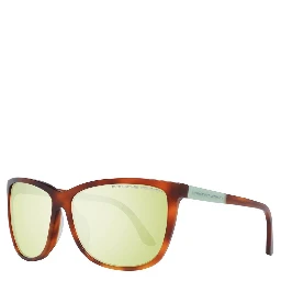 نظارات شمسية بنية اللون من الأسيتات