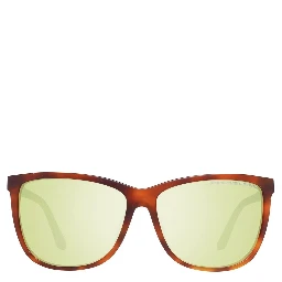 نظارات شمسية بنية اللون من الأسيتات