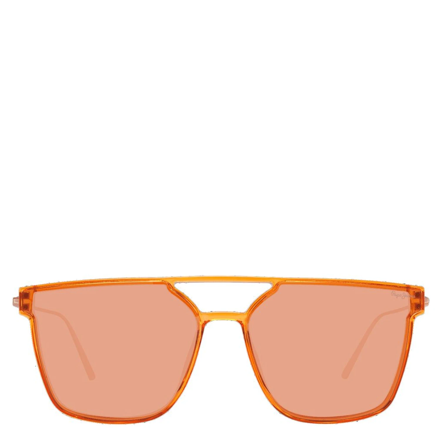 Orange Metal Sunglasses