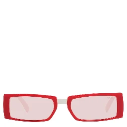 Red Plastic Sunglasses