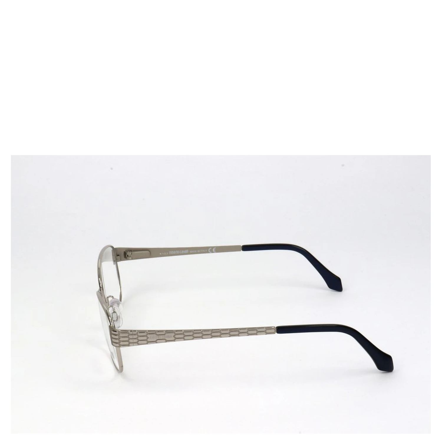 نظارات معدنية رمادية (إطارات)