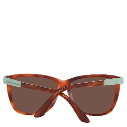 نظارات شمسية بنية اللون من الأسيتات