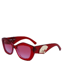 Red Acetate Sunglasses