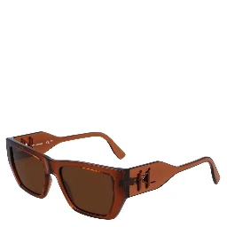 Brown Injected Sunglasses