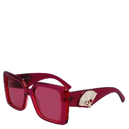 Red Acetate Sunglasses