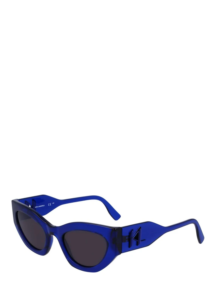 Blue Injected Sunglasses