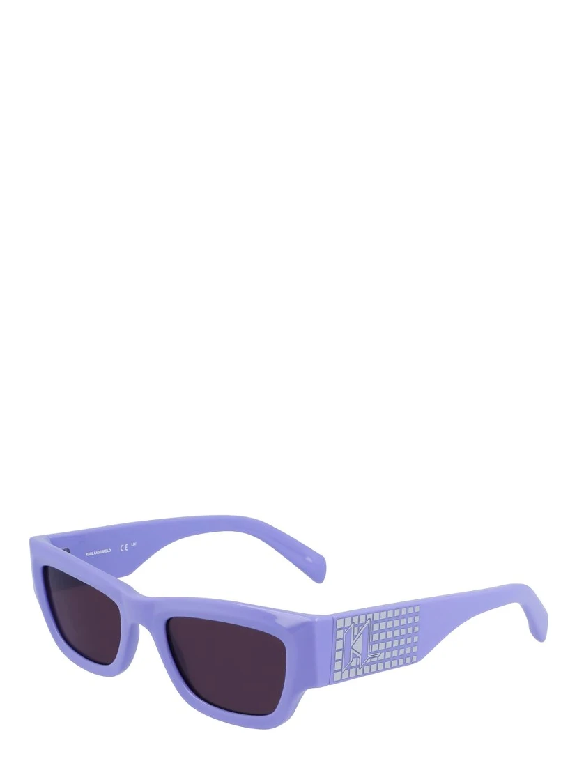 Purple Injected Sunglasses