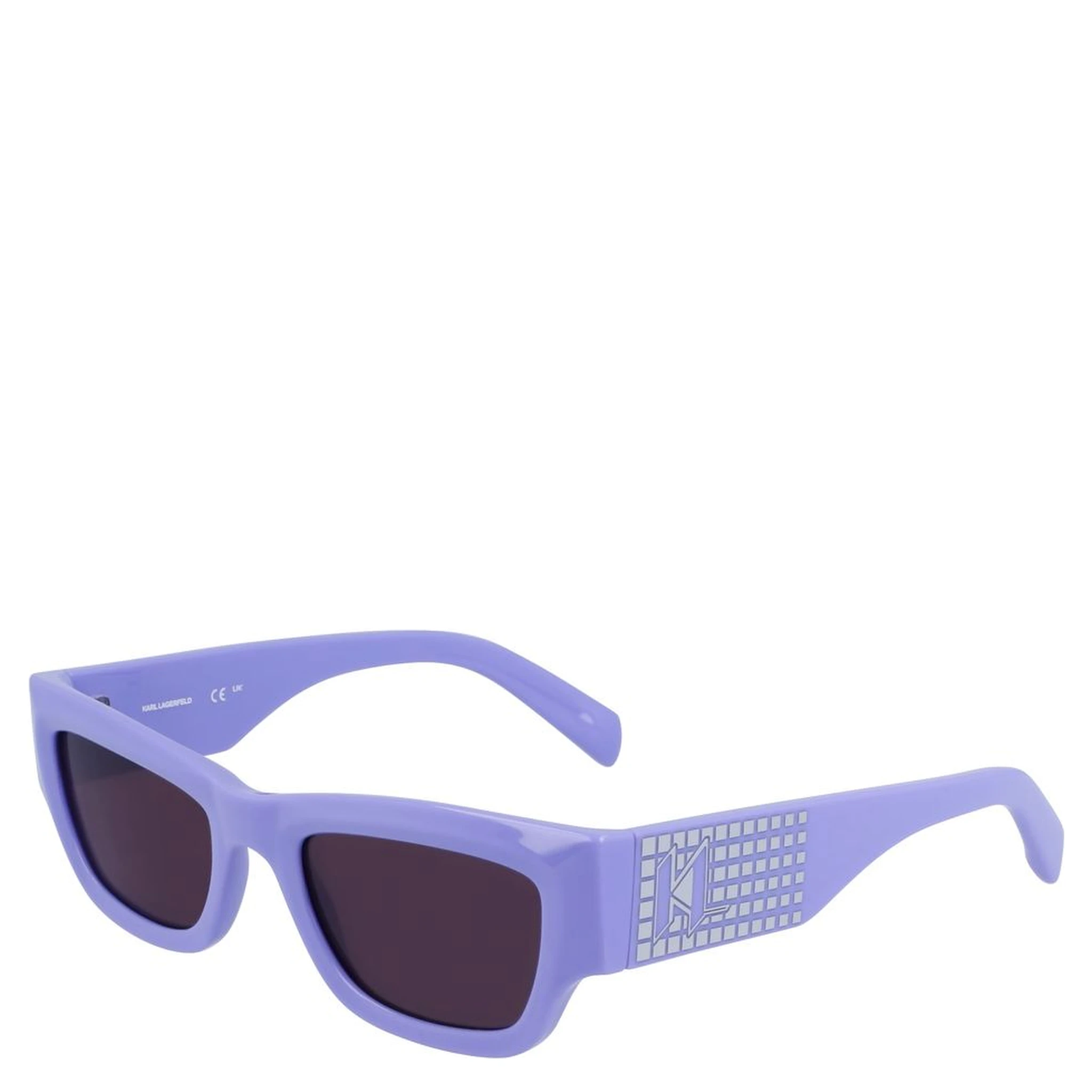 Purple Injected Sunglasses