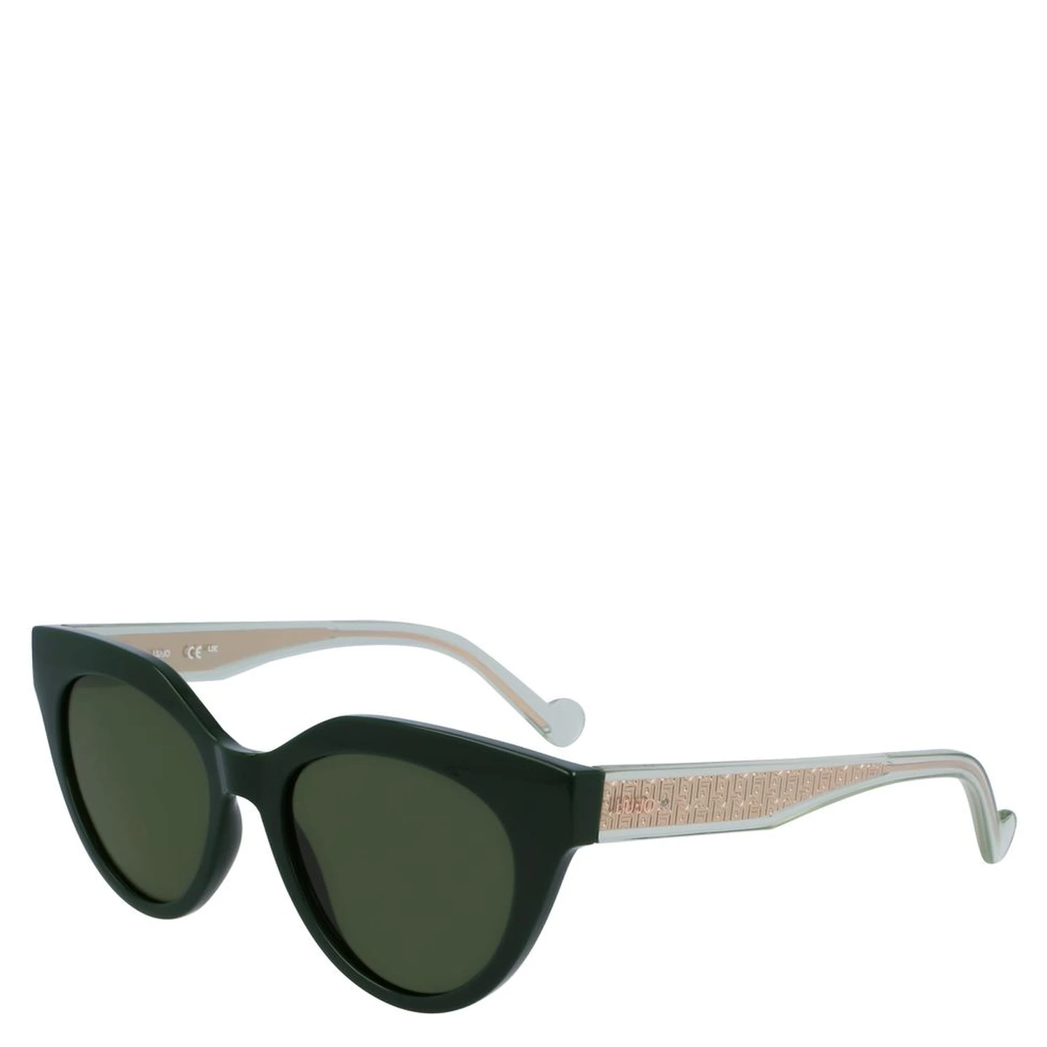 Green Injected Sunglasses