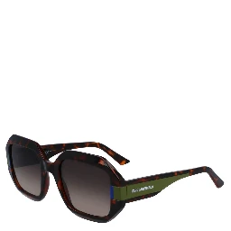 Brown Injected Sunglasses