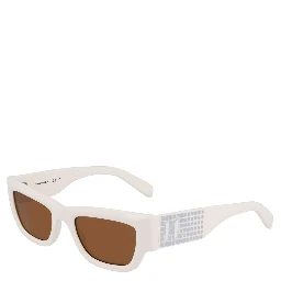 White Injected Sunglasses