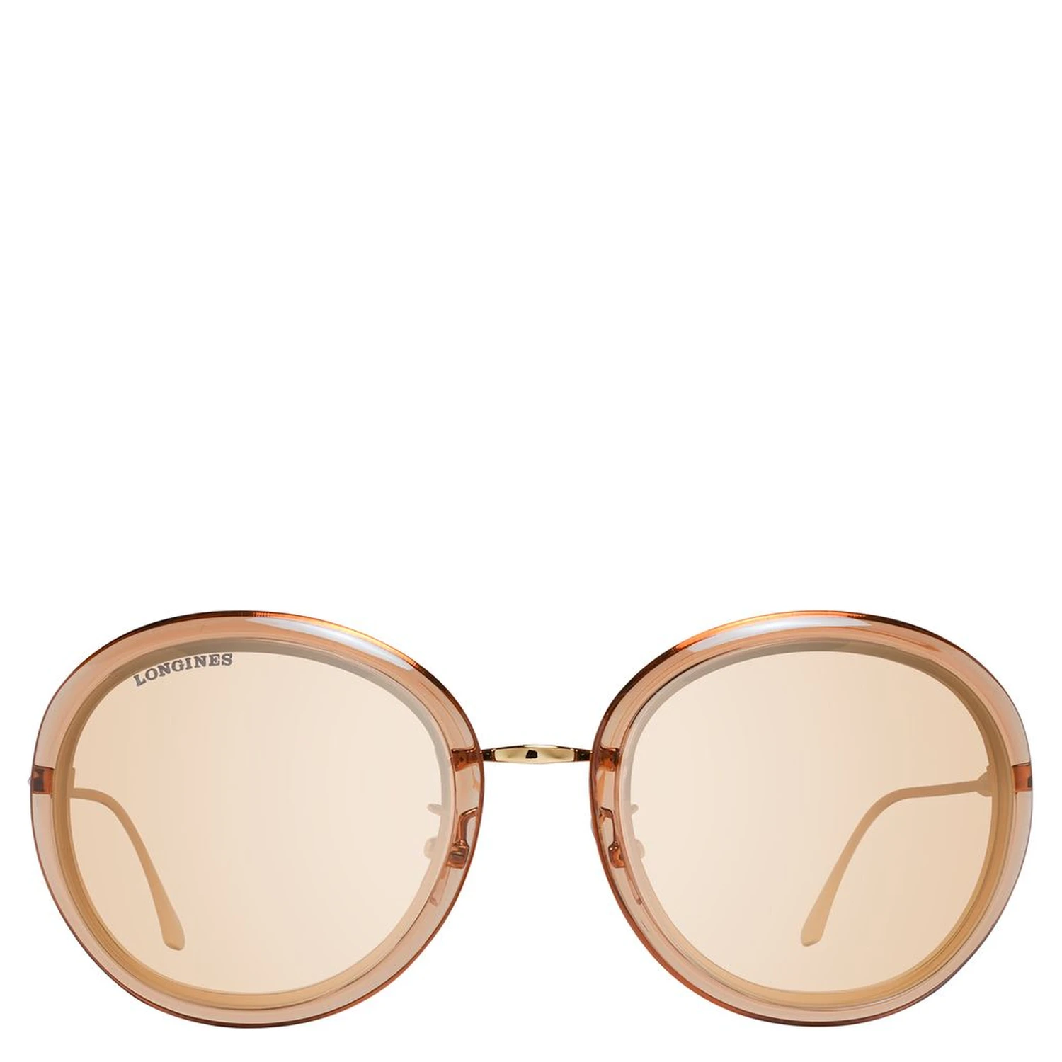 Brown Metal Sunglasses