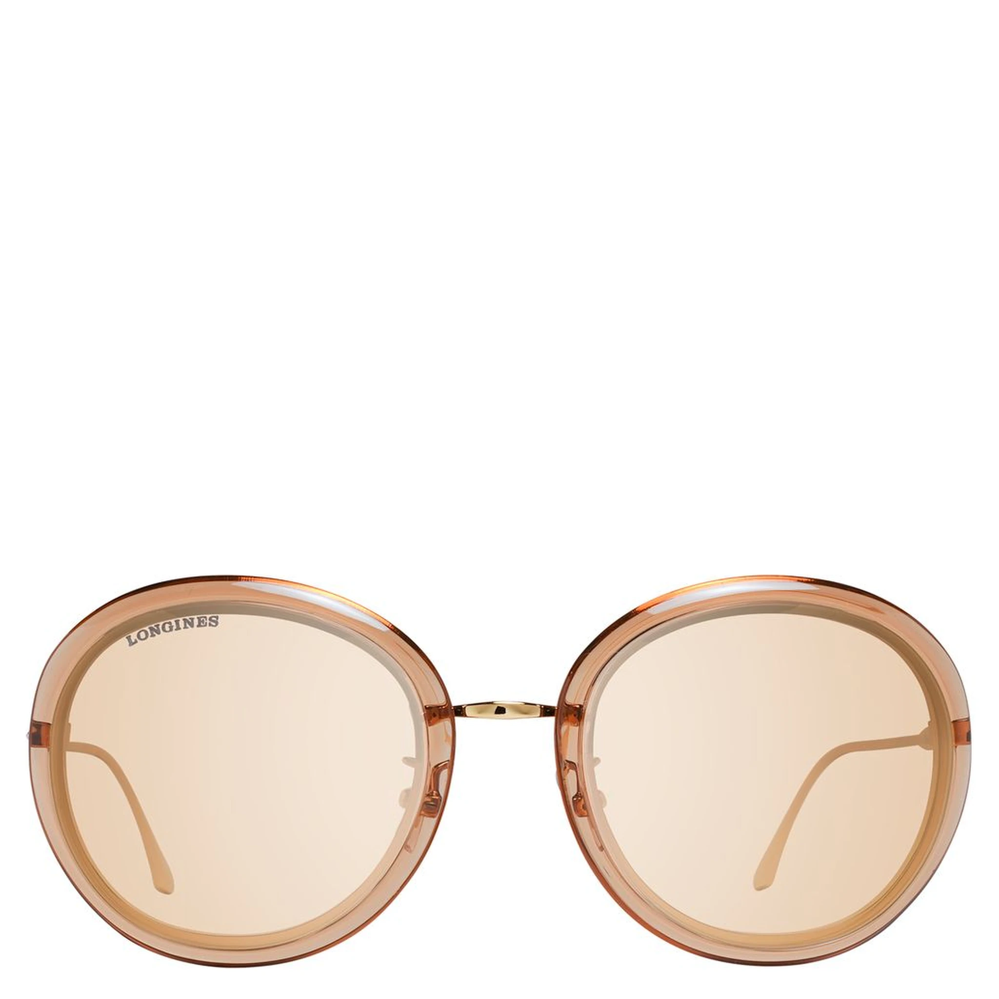 Brown Metal Sunglasses