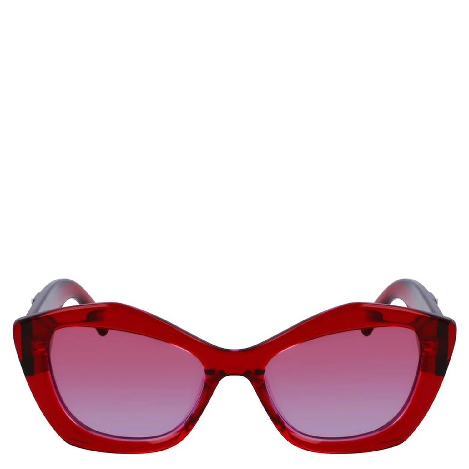 Red Acetate Sunglasses