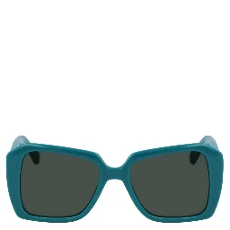 Green Injected Sunglasses